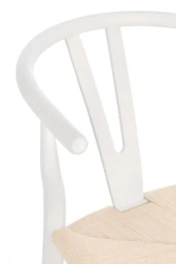 SEDIA IN LEGNO BIANCO - ARTAS