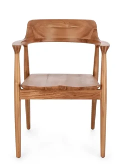 SEDIA IN LEGNO NATURALE - SUZY