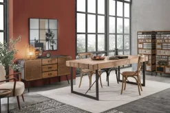 SEDIA IN LEGNO NATURALE - CROSS