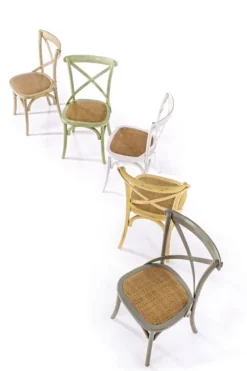 SEDIA IN LEGNO NATURALE - CROSS