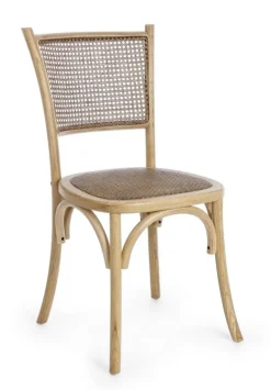 SEDIA IN LEGNO NATURALE - CARREL