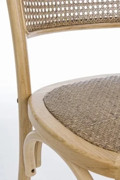 SEDIA IN LEGNO NATURALE - CARREL