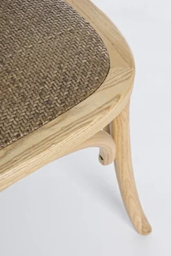 SEDIA IN LEGNO NATURALE - CARREL