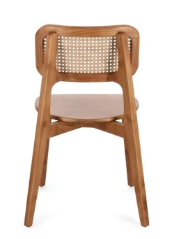 SEDIA IN LEGNO NATURALE - ABBY