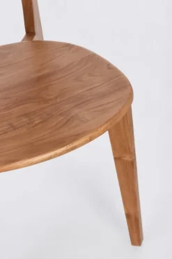 SEDIA IN LEGNO NATURALE - ABBY