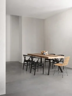 SEDIA IN LEGNO NERO - ARTEMIA