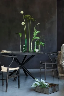 SEDIA IN LEGNO NERO - ARTEMIA