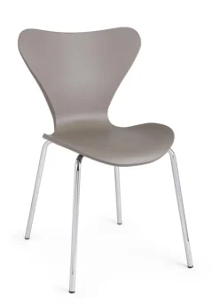 SEDIA IN PLASTICA CAMMELLO - TESSA