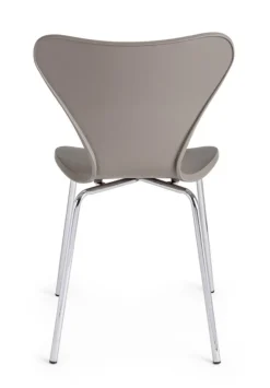 SEDIA IN PLASTICA CAMMELLO - TESSA