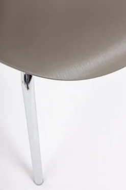 SEDIA IN PLASTICA CAMMELLO - TESSA