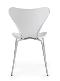 SEDIA IN PLASTICA GRIGIA - TESSA