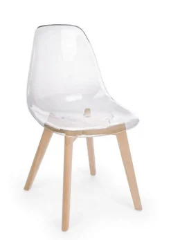 SEDIA IN PLASTICA TRASPARENTE - EASY