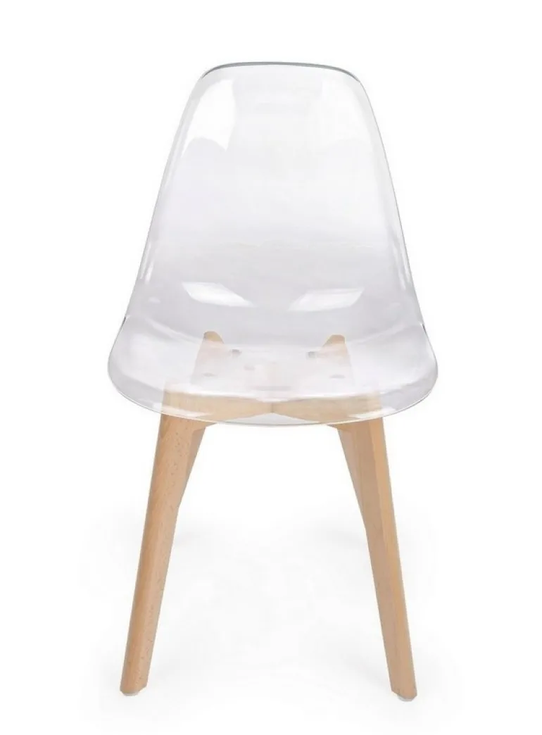 SEDIA IN PLASTICA TRASPARENTE - EASY