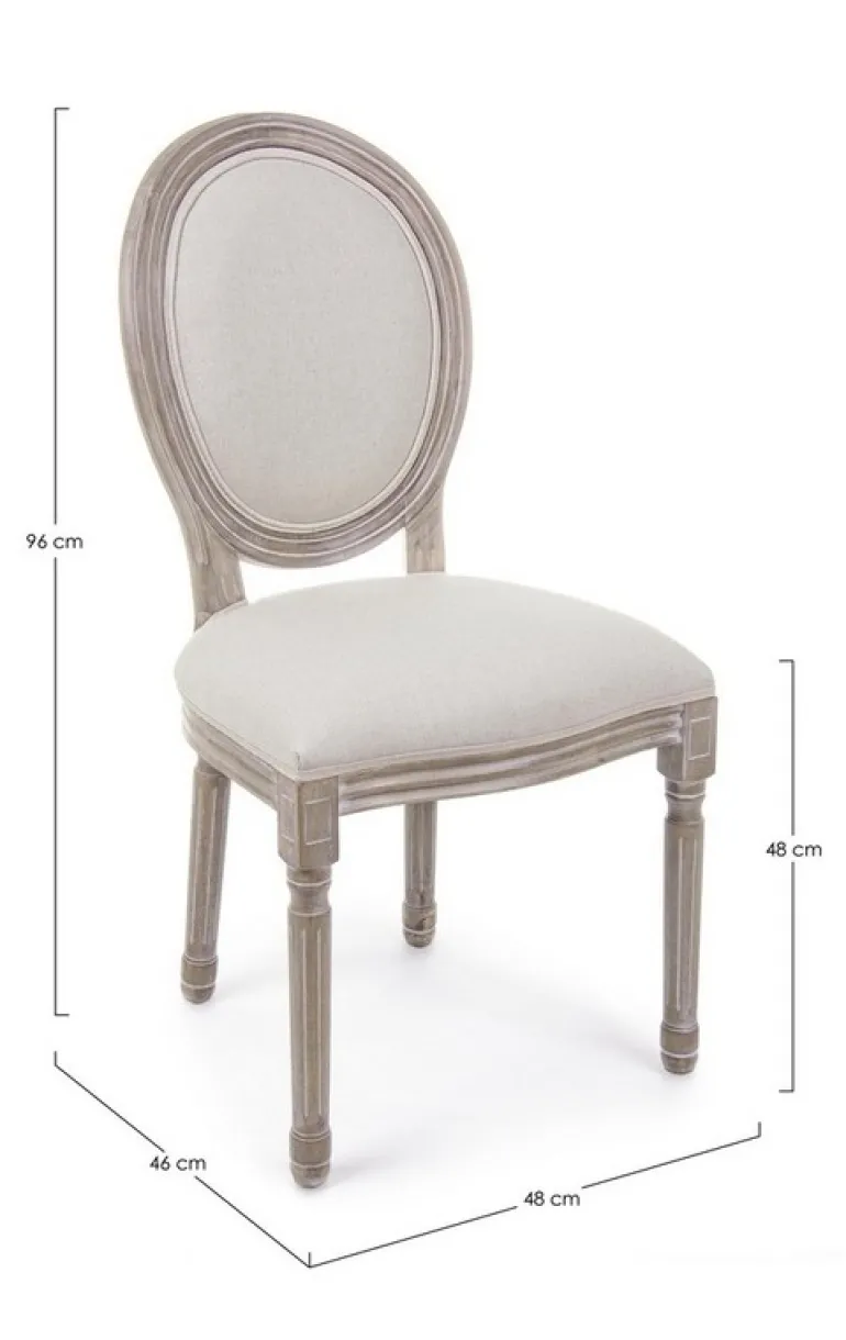 SEDIA IN TESSUTO - MATHILDE