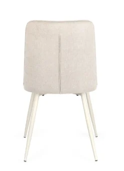 SEDIA IN TESSUTO BEIGE - CORA
