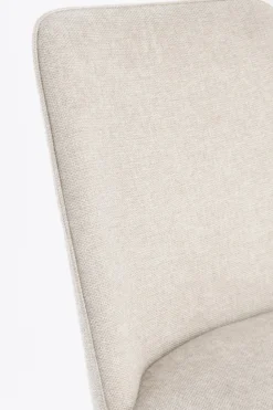 SEDIA IN TESSUTO BEIGE - CORA