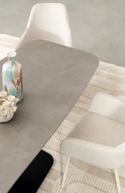 SEDIA IN TESSUTO BEIGE - CORA