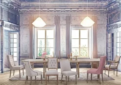 SEDIA IN TESSUTO BEIGE - COLUMBIA