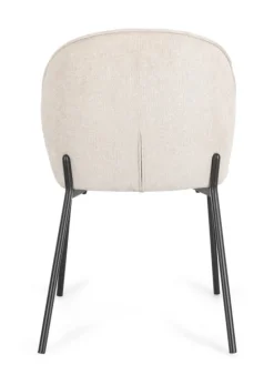SEDIA IN TESSUTO BEIGE - WENDY