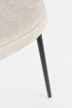 SEDIA IN TESSUTO BEIGE - WENDY