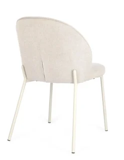 SEDIA IN TESSUTO BEIGE - WENDY