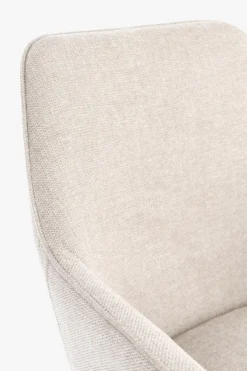 SEDIA IN TESSUTO BEIGE- CORA