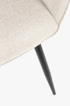 SEDIA IN TESSUTO BEIGE- CORA