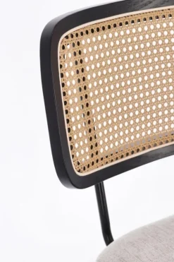 SEDIA IN TESSUTO NATURALE - GLENNA