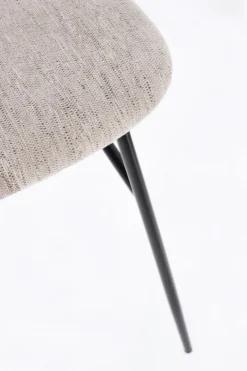 SEDIA IN TESSUTO NATURALE - GLENNA