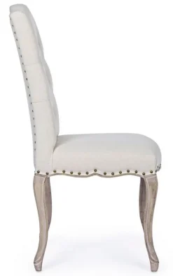 SEDIA IN TESSUTO NATURALE - DIVA