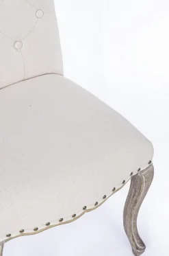 SEDIA IN TESSUTO NATURALE - DIVA