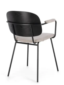 SEDIA IN TESSUTO NATURALE - SIENNA