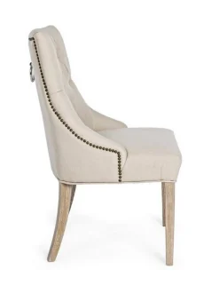 SEDIA IN TESSUTO NATURALE - CALLY