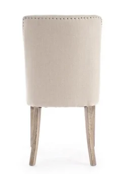 SEDIA IN TESSUTO NATURALE - BEATRIZ