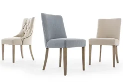 SEDIA IN TESSUTO NATURALE - BEATRIZ