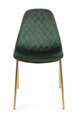 SEDIA IN VELLUTO VERDE - TERRY
