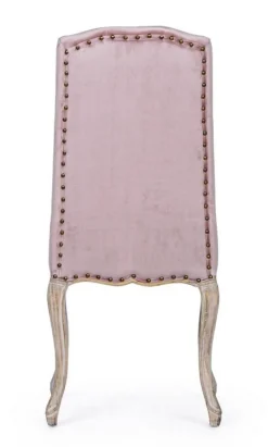 SEDIA IN VELLUTO WOODROSE - DIVA