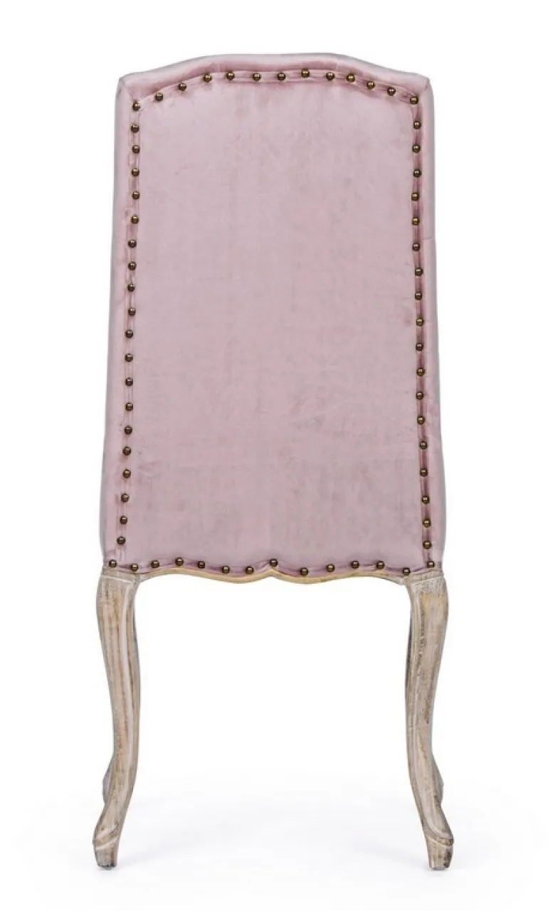 SEDIA IN VELLUTO WOODROSE - DIVA