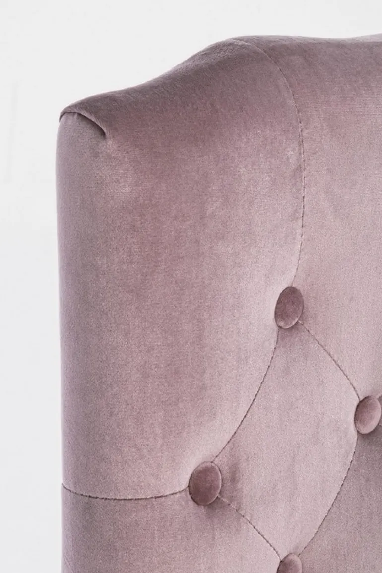 SEDIA IN VELLUTO WOODROSE - DIVA
