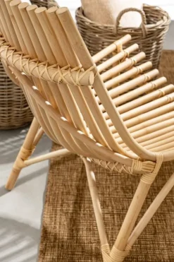 SEDIA LOUNGE MENENDEZ NATURALE