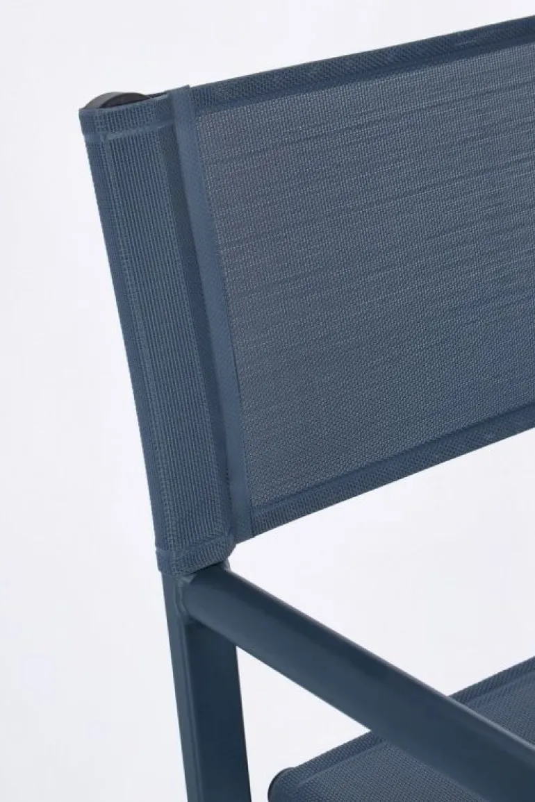 SEDIA REGISTA IN ALLUMINIO NAVY - TAYLOR