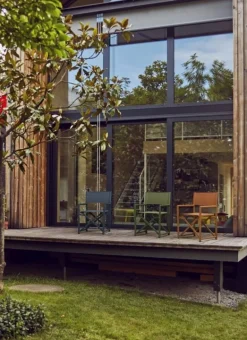 SEDIA REGISTA IN ALLUMINIO NAVY - TAYLOR