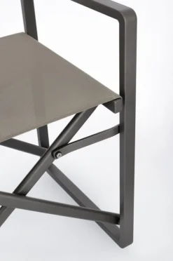 SEDIA REGISTA IN ALLUMINIO ANTRACITE CX23 - KONNOR