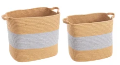 SET2 CESTA FLOW 2M RETT NATURALE-GRIGIO