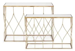 SET2 CONSOLLE IN METALLO - ELENOR