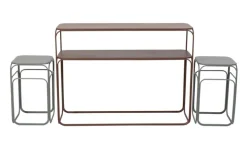 SET CONSOLLE+ 2TAVOLINI CLARITY M-G