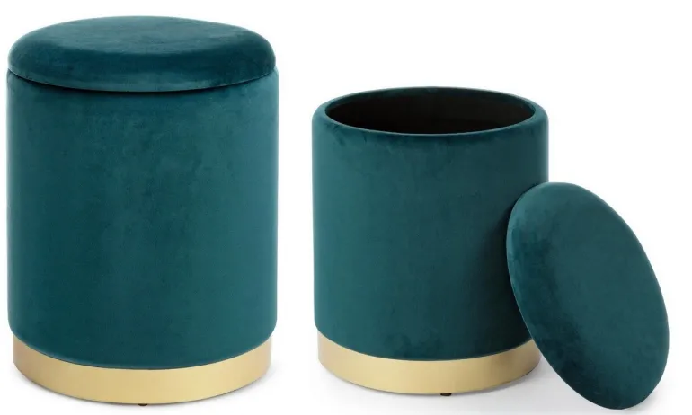 SET2 POUF CONTENITORE NAVYUS - POLINA