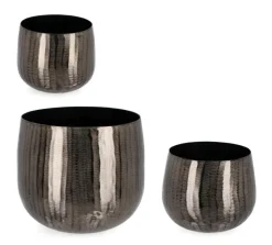 SET3 P.VASO CHISEL TO ANTRACITE