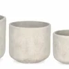 SET4 P.VASO MEILI TONDO BEIGE