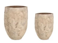 SET2 P.VASO MINH ALTO TERRACOTTA BRUNITA